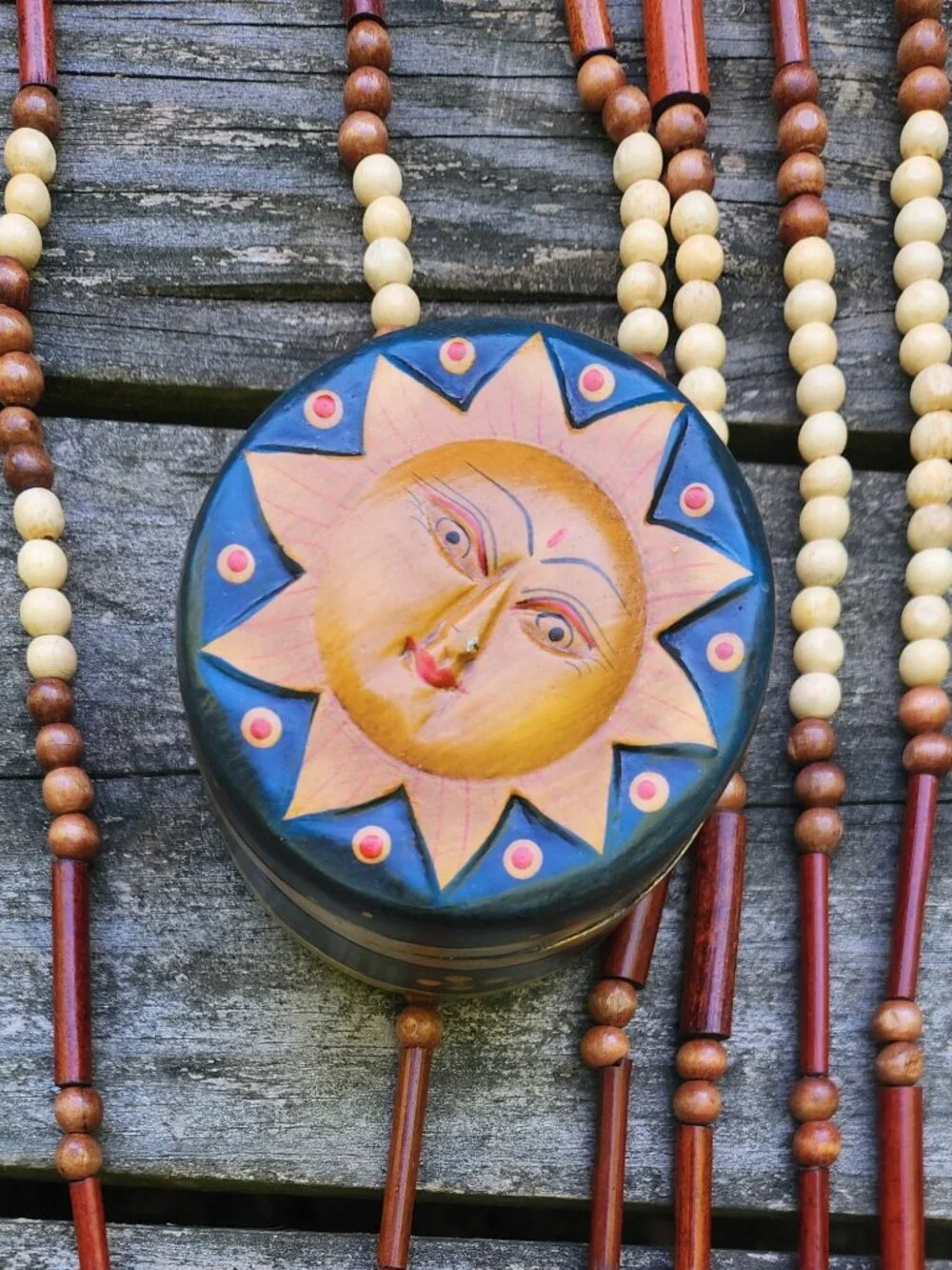 Whimsigoth Sun Trinket Box